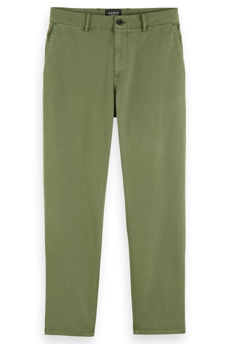 DRIFT GARMENT-DYED STRETCH TWILL CHINO ARMY 3