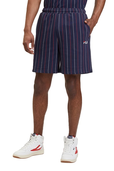 LOBITO PINSTRIPED SHORTS BLACK IRIS/TWO COLOR STIPED 1