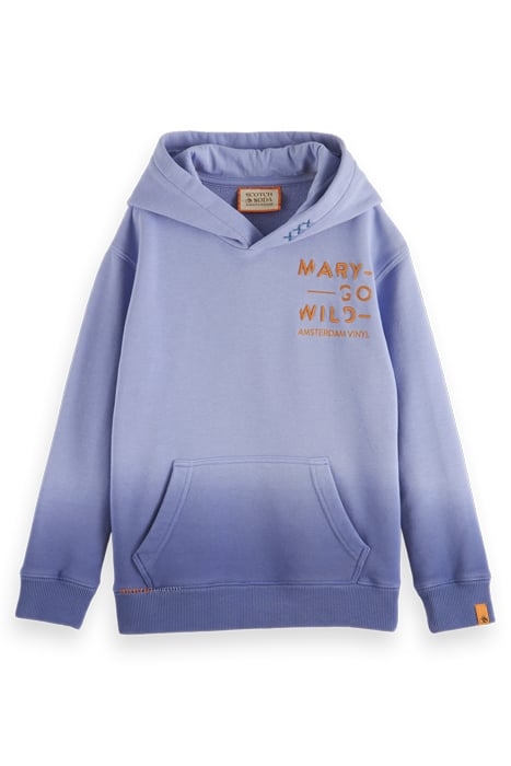 RELAXED FIT RECORD STORE LOGO HOODIE CONTAINS ORGANIC COTTON 4