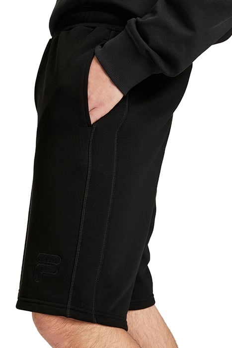 LOUM PANELLED SHORTS BLACK 6