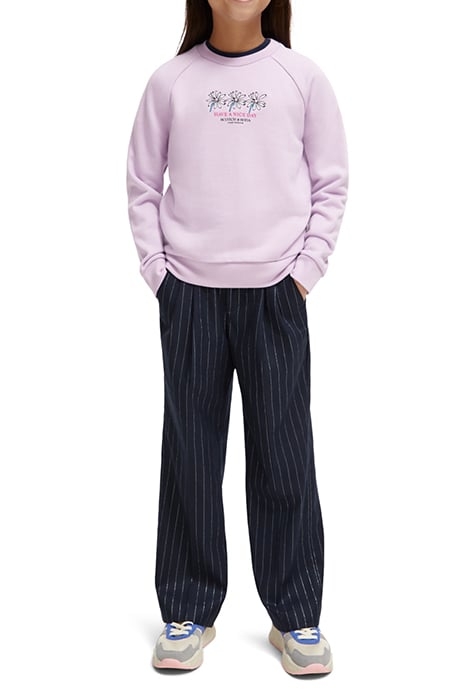 PLEATED PINSTRIPE BOYFRIEND PANTS NIGHT PINSTRIPE 3