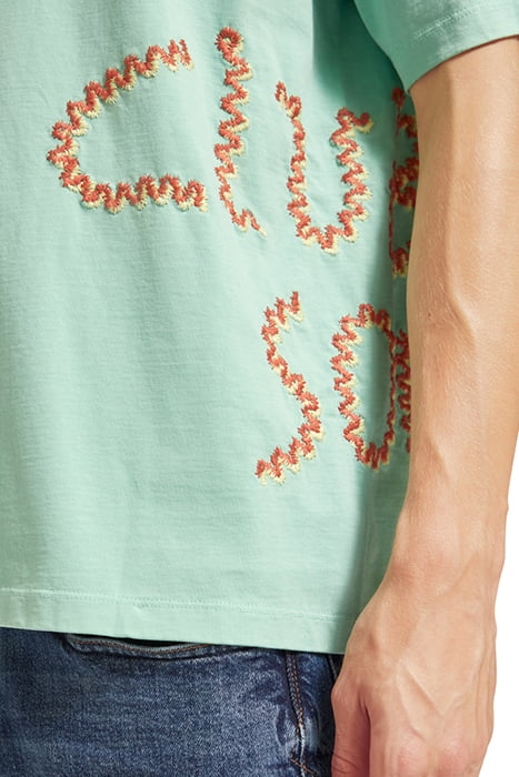 RELAXED FIT CLUB SODA ARTWORK T-SHIRT IN ORGANIC COTTON ABSI 6