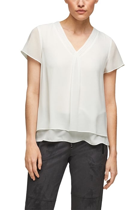 S.OLIVER BLOUSES SOFT WHITE 1