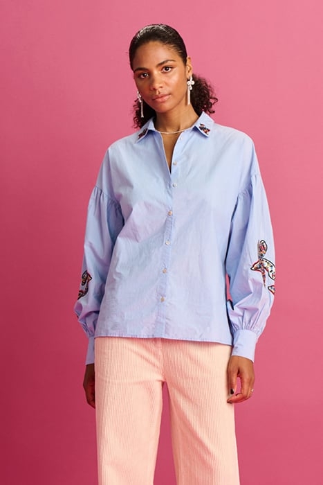 BLOUSE - MAXIME ICE BLUE 4
