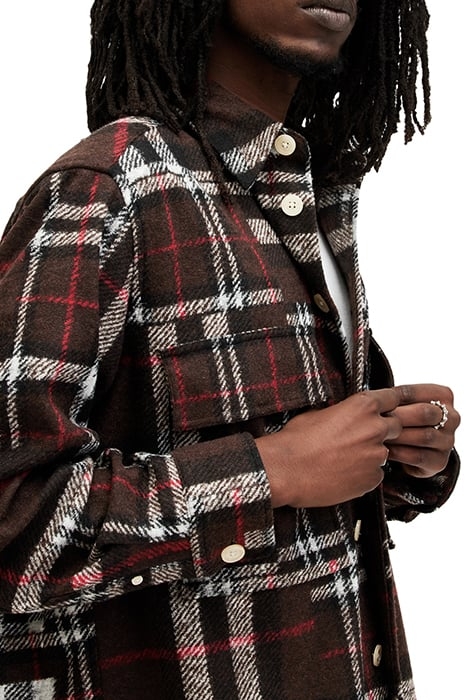 REDWOOD LS SHIRT HENNA BROWN 7