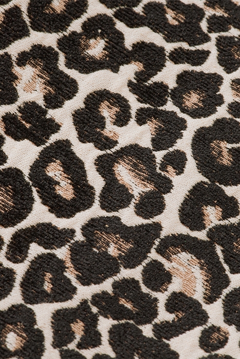 LEOPARD SINGLE BREASTED COAT LEOPARD JACQUARD 8