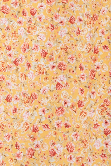 BIANCA SATIN SLIP MIDI SKIRT AMBER DITSY 3