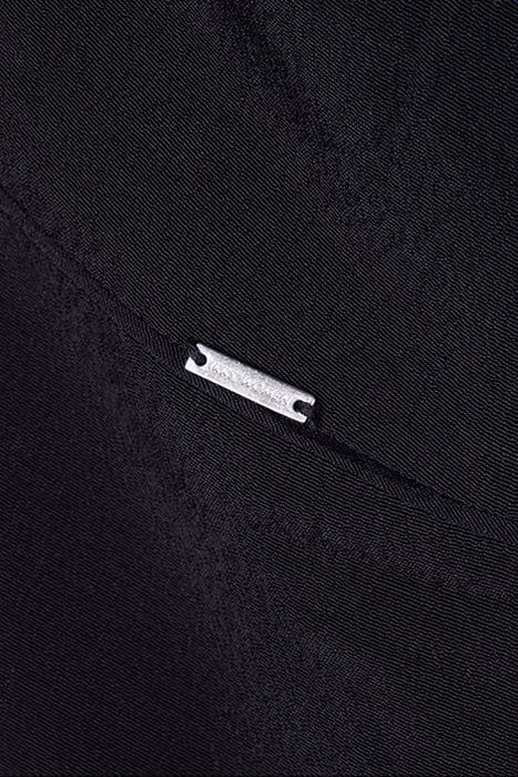 BLACK ECOVERO® STRAPPY DRESS WITH XL BEADS 7