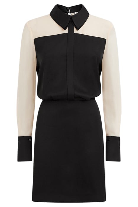 VENETO-COLOUR DRESS SHIRT BLACK 4