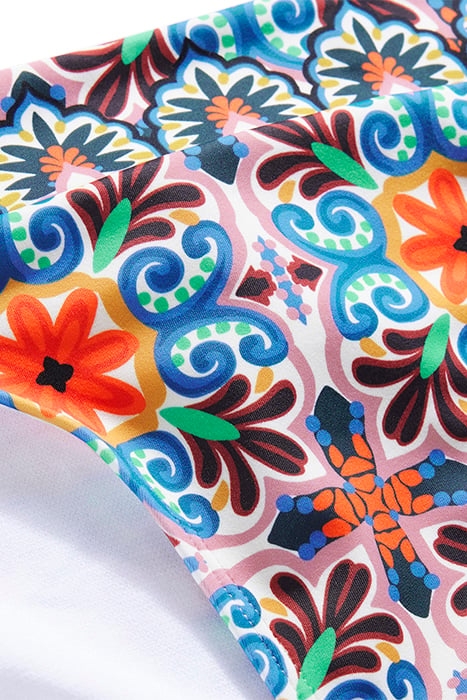 ITHACA PANEL BIKINI BOTTOMS MULTI, TAPESTRY TILE 5