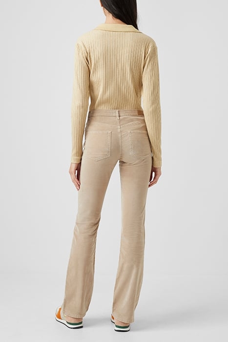 PAULA MICRO CORD SKINNY TRSR SOFT TRUFFLE 3