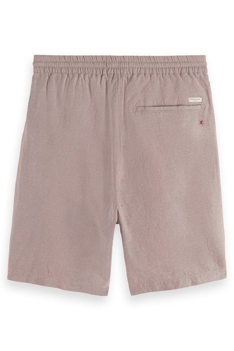 FAVE - COTTON/LINEN TWILL BERMUDA DRIFTWOOD 5