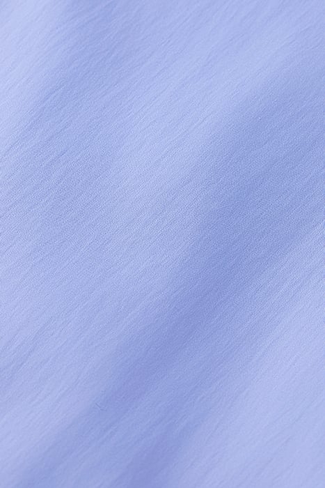 UNCONSTRUCTED COTTON-BLEND POPLIN BLAZER OCEAN MIST 6