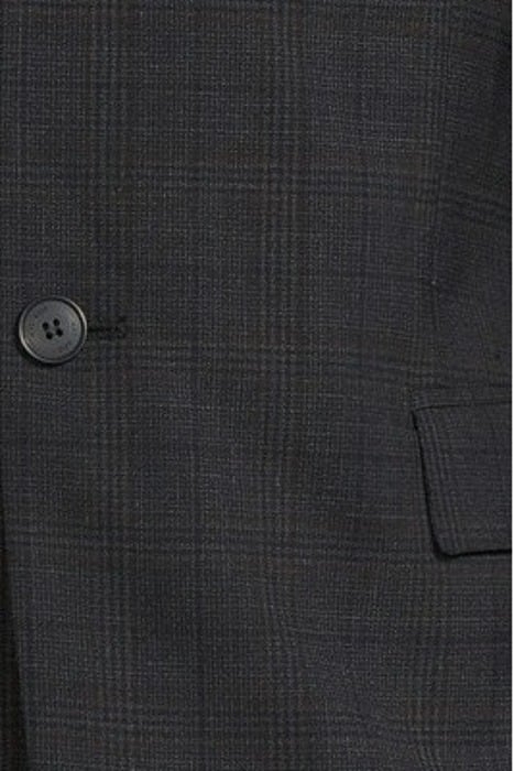 NAVY PRINCE OF WALES CHECK TRAVEL SUIT SUIT JACKET NAVY 5
