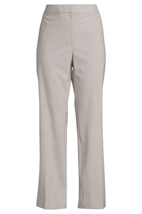 SLIM-STRAIGHT PANT IN GOOD WOOL LIGHT GREY MELANGE 3