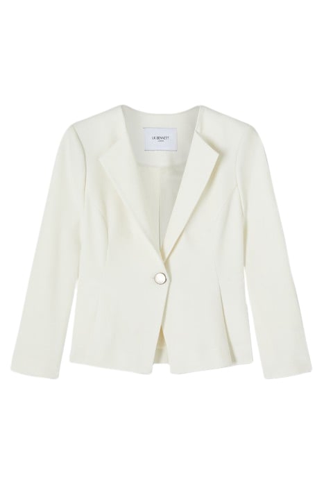 SKY PEPLUM BLAZER IVORY 3