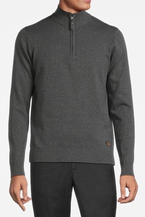 SIKLAUS HALFZIP + GREY MELANGE 1