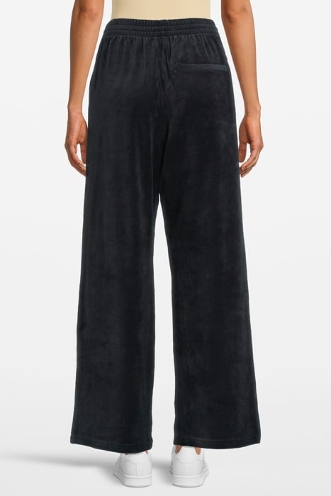 VELOUR TRACKPANTS NIGHT BLUE 2