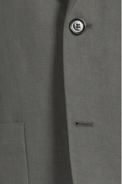 M. RICK LINEN BLAZER GREEN GREY 5