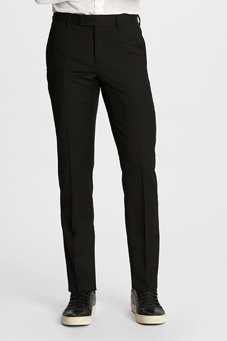 SLIM FIT STRAIGHT LEG PANT W HALF LINED BLACK 1