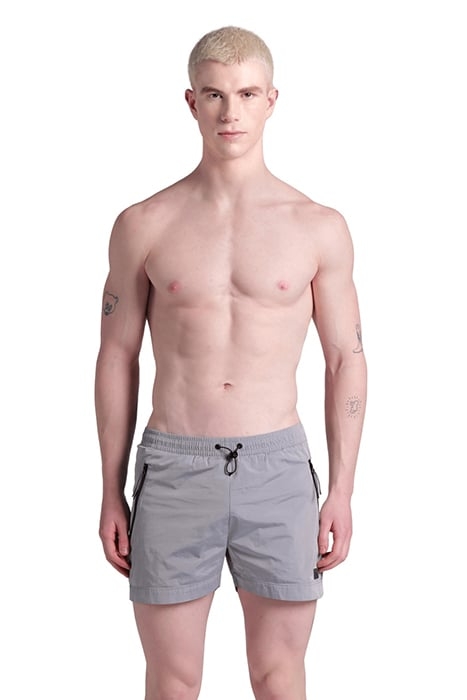 MEN'S ARENA X-DRY SERIES X-SHORT LIGHT GREY 1