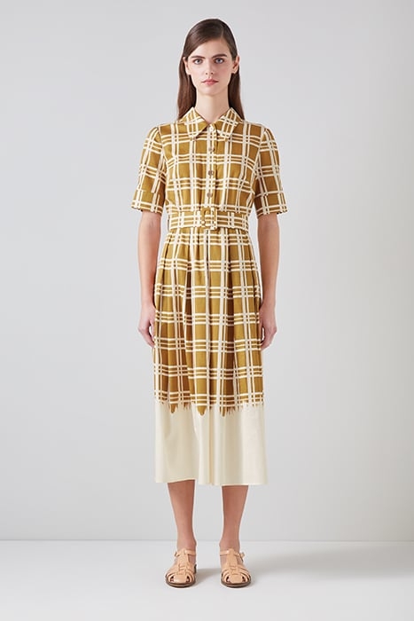 DORA DIP SHIRT DRESS MULTICOLOR 1