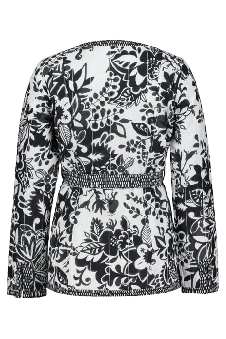 REVERSIBLE BLAZER CENTREPIECE BLACK WITH OFFWHITE CENTREPIEC 5