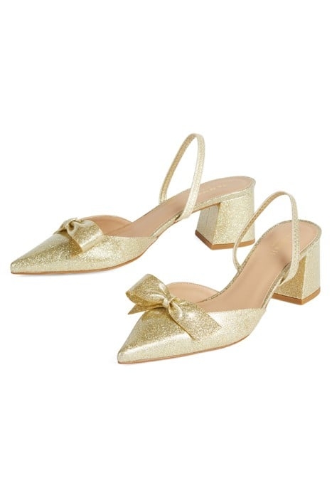 CADENCE BOW MULE GOLD 5