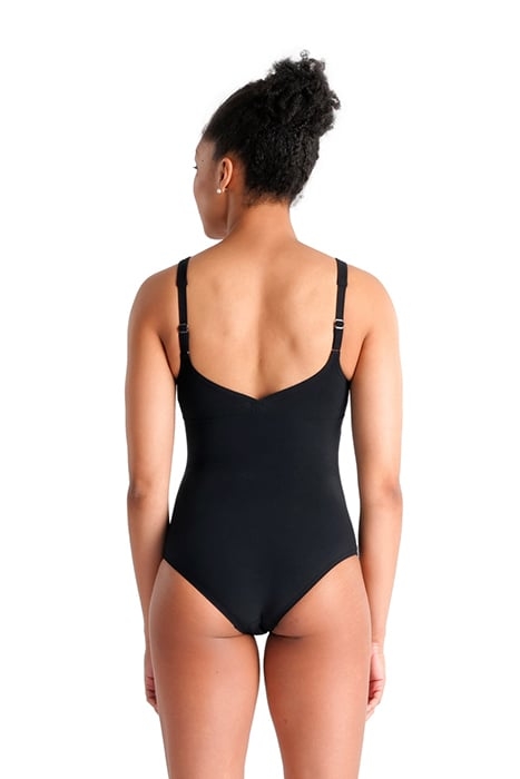 W JEWEL ONE PIECE BLACK-WHITE 2