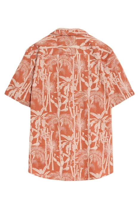 CACTUS PRINTED SHIRT ORANGE PRINTED 3