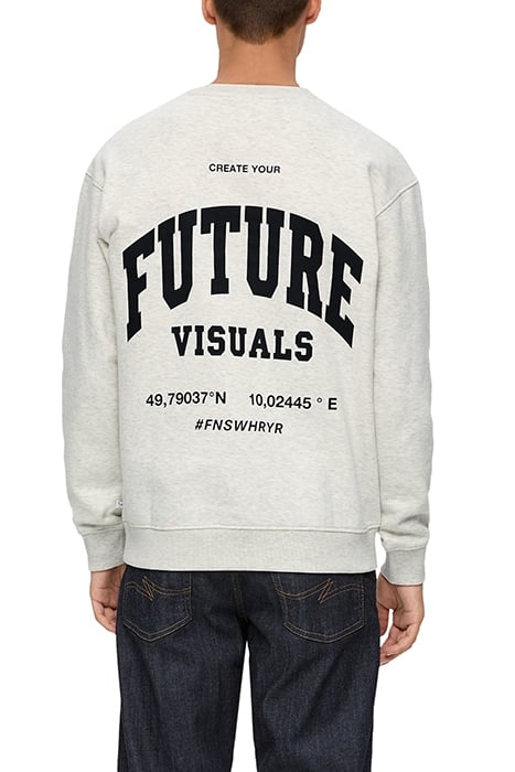 S.OLIVER SWEATSHIRTS WHITE 2