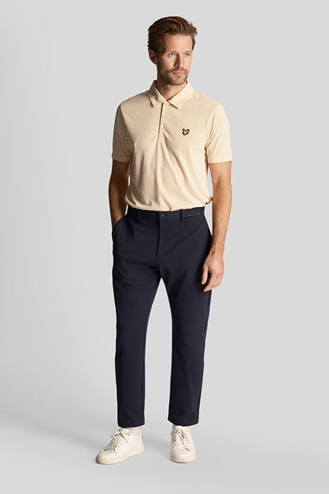 MONOGRAM JACQUARD POLO SHIRT SAND DUNE 3