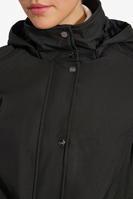 ZIP FRONT SOFTSHELL BLACK 5