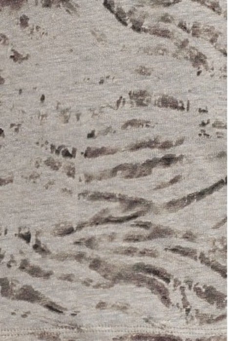 WARDS SS WATERCOLOR ZEBRA PRINT LINEN CR ASH 5