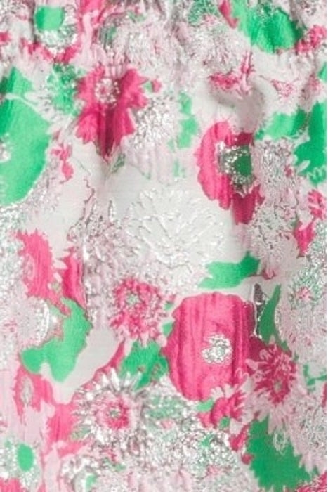 3D JACQUARD STRAP DRESS SUGAR PLUM 5