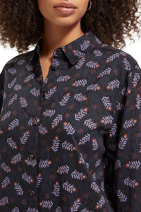 ALL OVER PRINTED RELAXED FIT SHIRT FOLK FLORAL 6