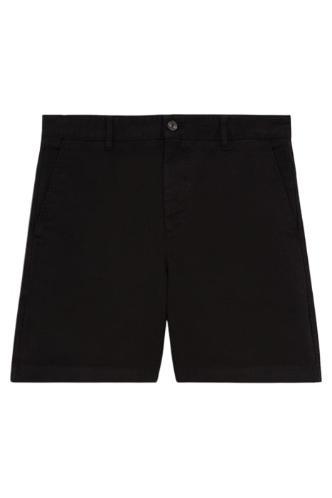 SHORT EN COTON NOIR BLACK 3