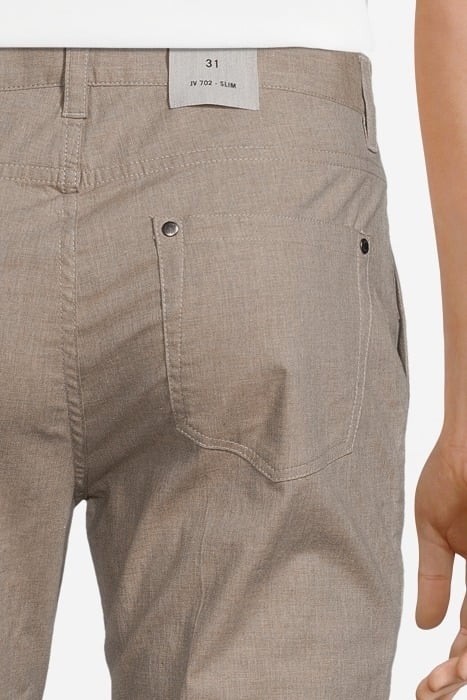 MOTOR CITY FIT - ZIP FLY LOW RISE SLIM F SEAL GREY 4