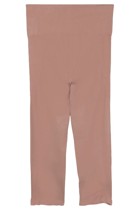CROPPED SEAMLESS LEGGING ALMOND 1