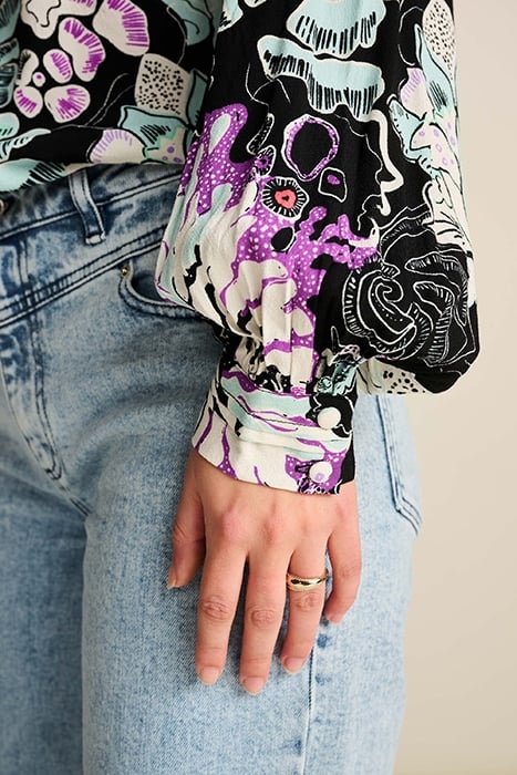 BLOUSE - ISLAND LIFE MULTI COLOUR 6