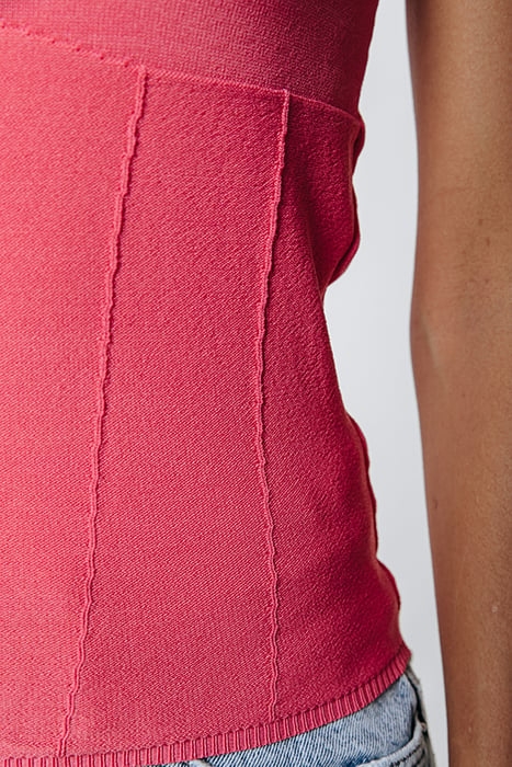 SISSY FINE KNIT TANKTOP VINTAGE PINK 4