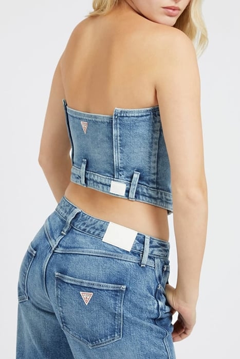 GUESS ECO MAYA CORSET MARBLE. WASH. 2