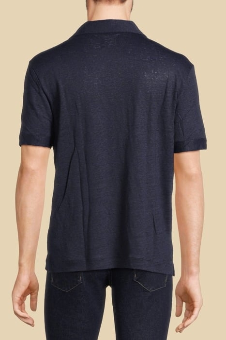 REG FIT POLO SMART SHIRT BLUE 2