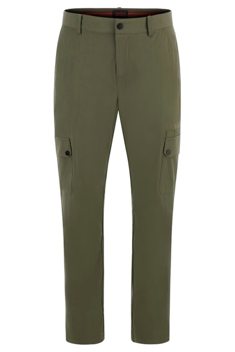 GUESS ECO TECH CARGO PANT OLIVE MORNING 4