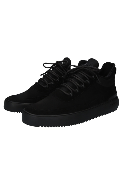 BLACKSTONE - IVAR AG118 BLACK - SNEAKER (MID) BLACK 6