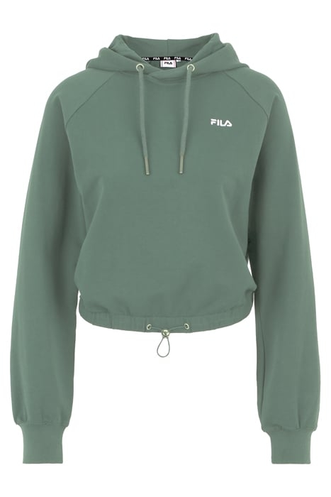 BAALBERGE CROPPED HOODY SILT GREEN 4