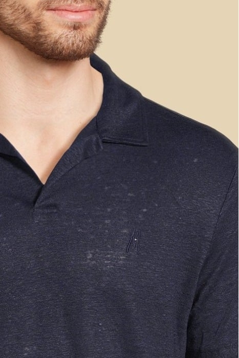 REG FIT POLO SMART SHIRT BLUE 4