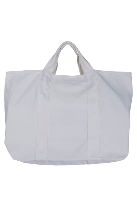 UNISEX CLEAN LABEL TOTE BAG LARGE SNOW WHITE 2