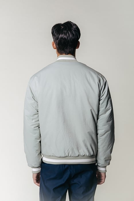 ASHER PATCH BASEBALL BOMBER LIGHT MINT 2