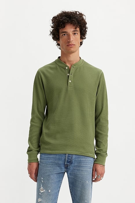 LS LONG-SLEEVED T-SHIRT GREEN 1